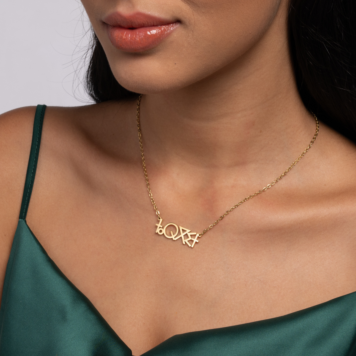 Amazigh Love (ⵜⴰⵢⵔⵉ) Tifinagh Berber Moroccan Necklace