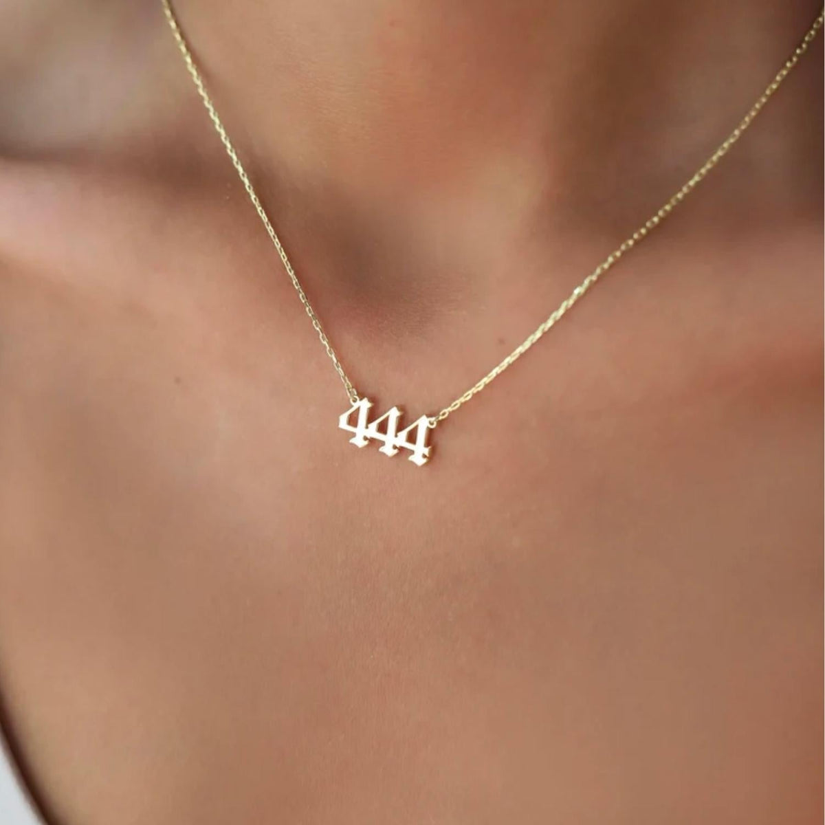 Personalised Angel Number Necklace