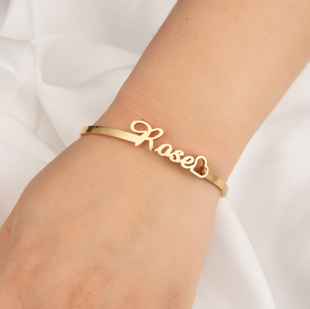 Personalised Name Clasp Bangle