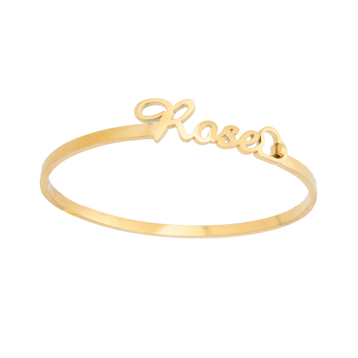 Personalised Name Clasp Bangle