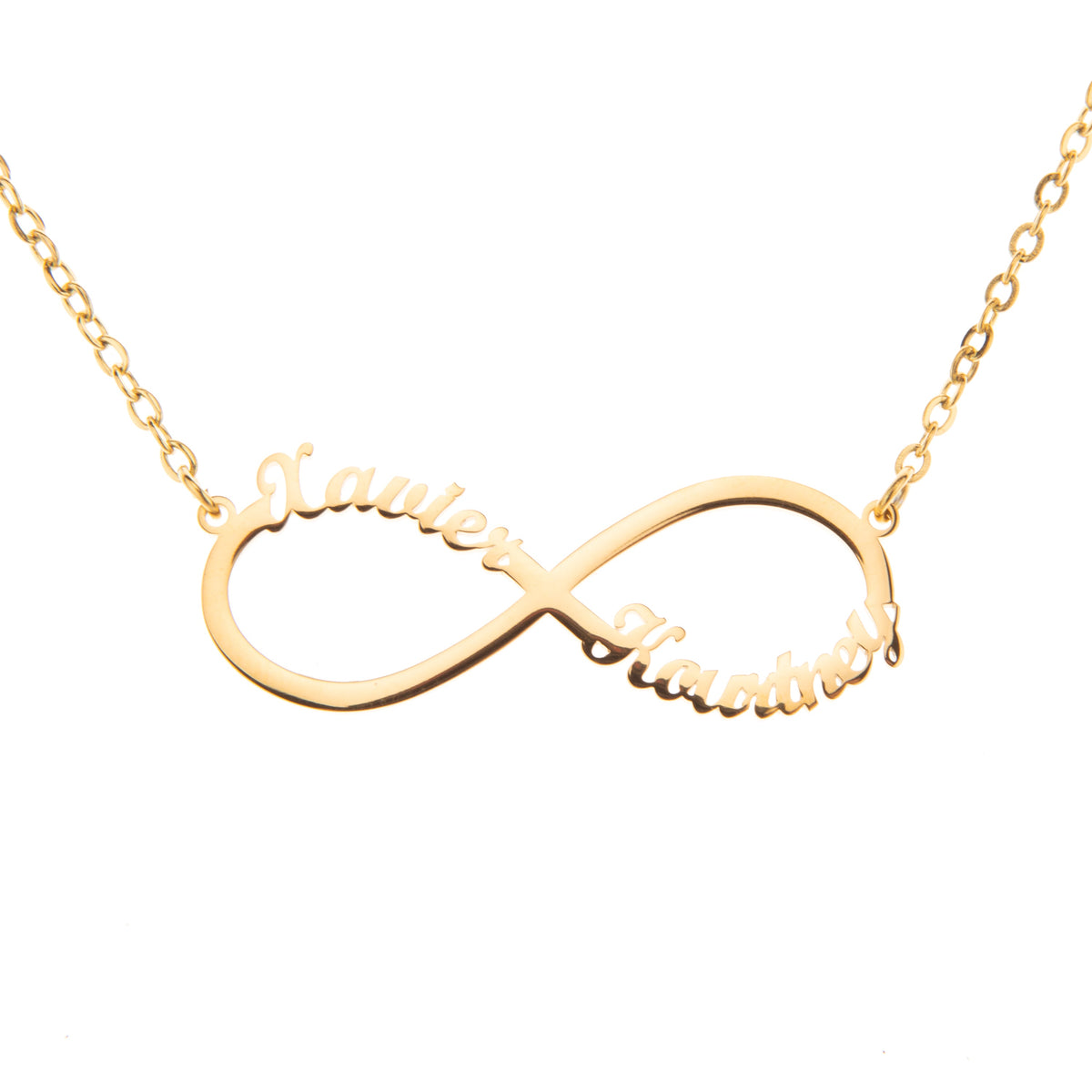 Personalised Infinity Necklace – Two Names