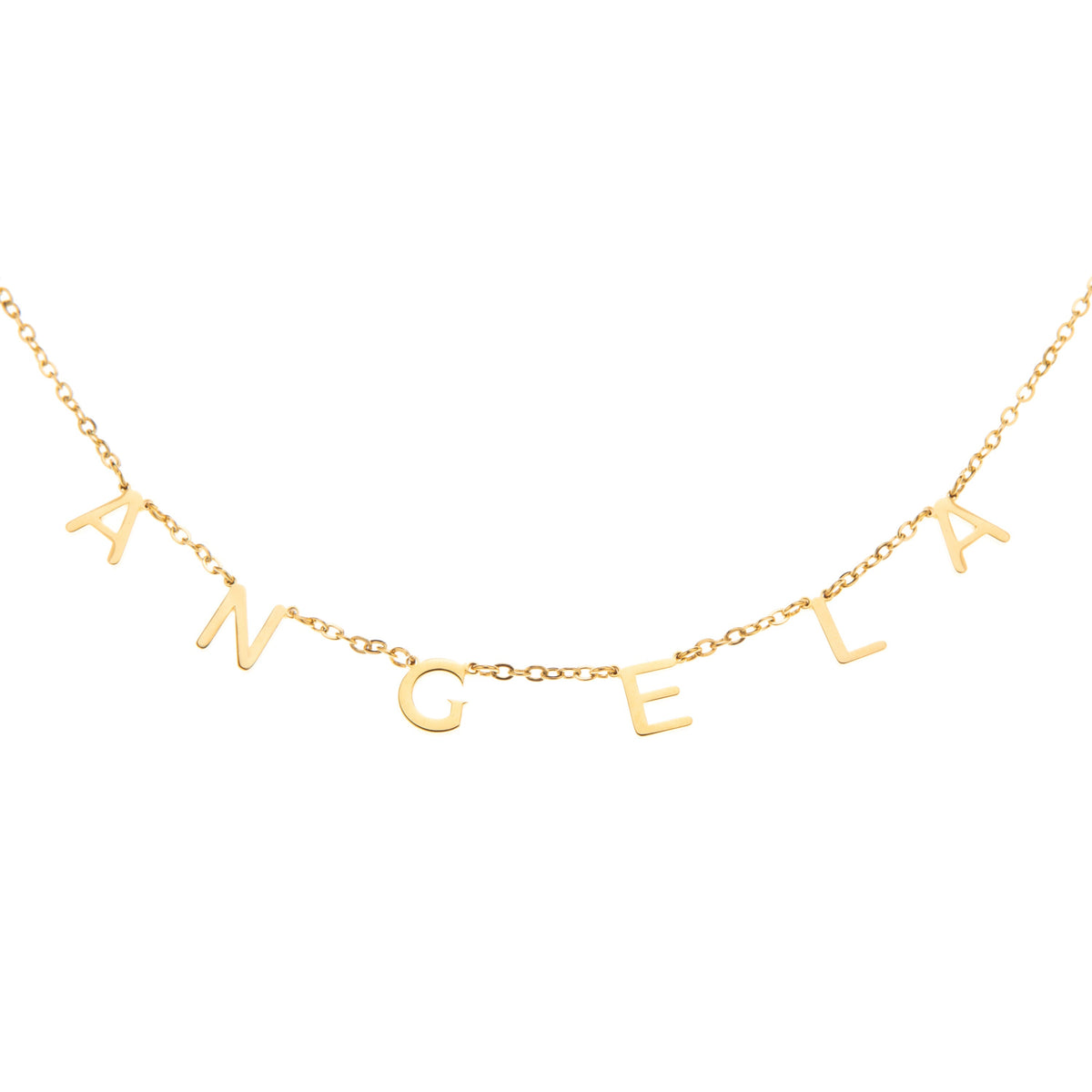 Personalised Initial Chain Necklace