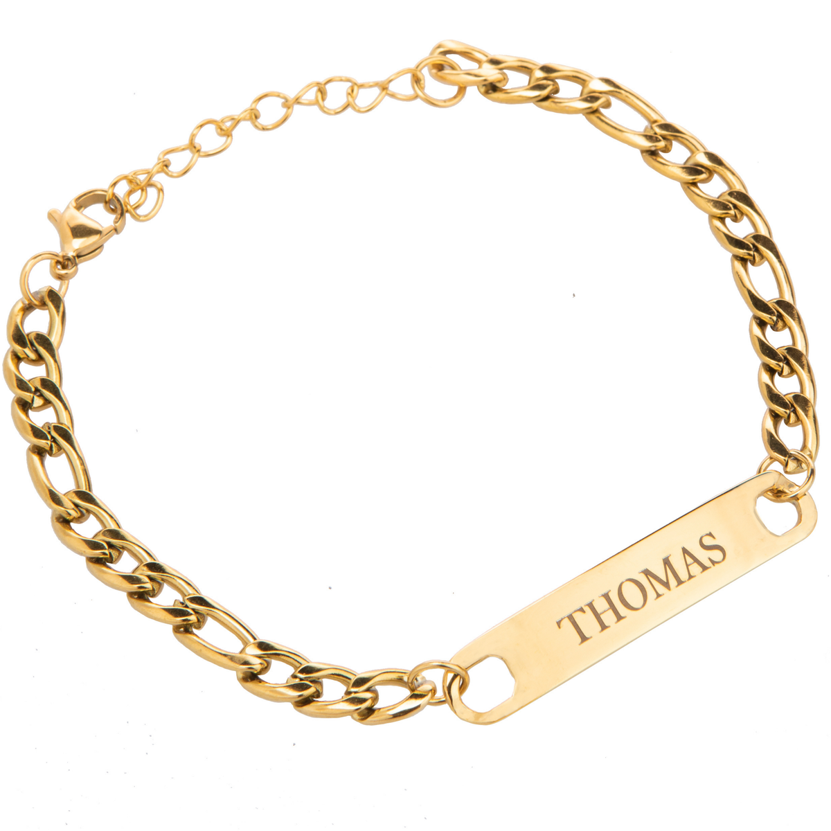 Personalised Men's Curve Bracelet