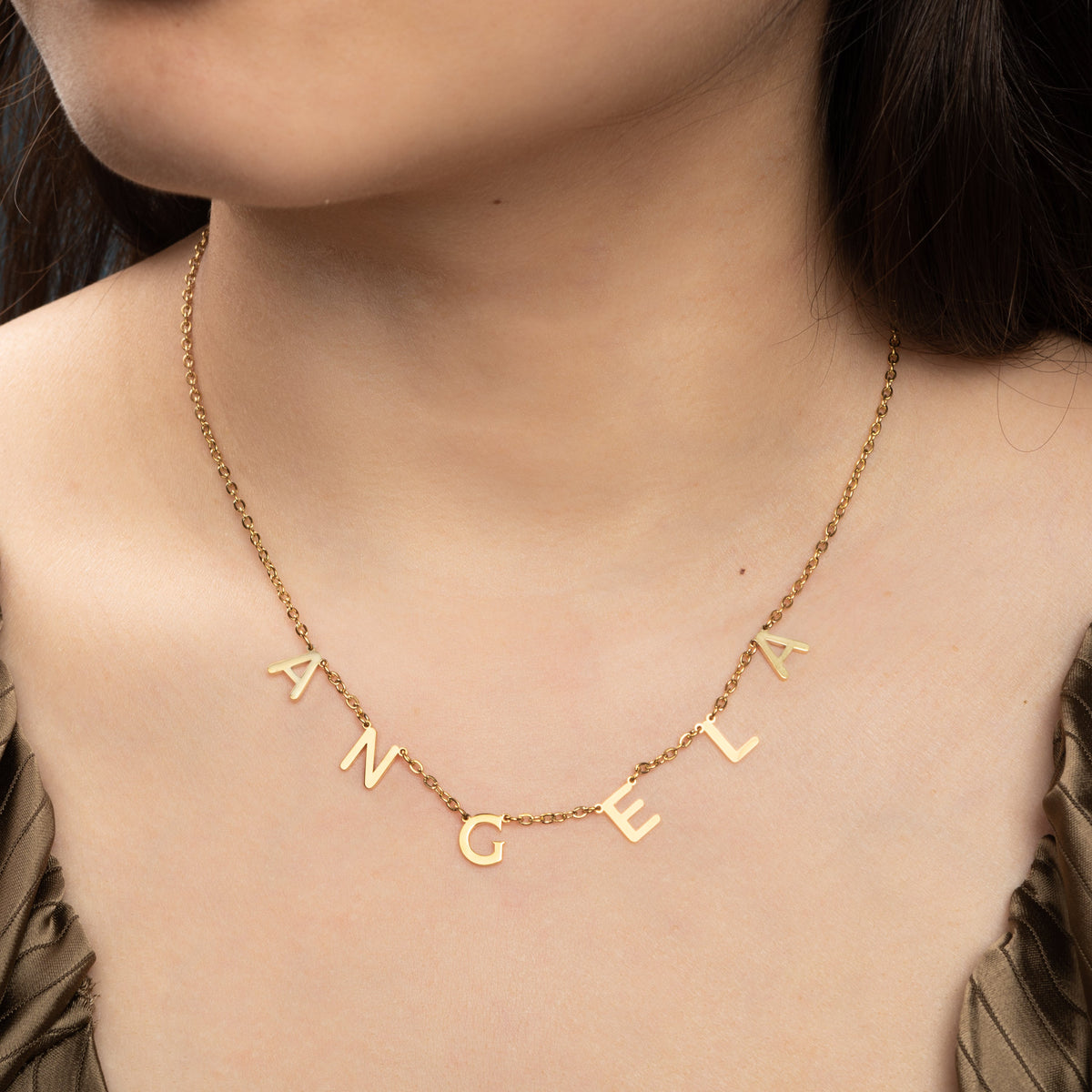 Personalised Initial Chain Necklace