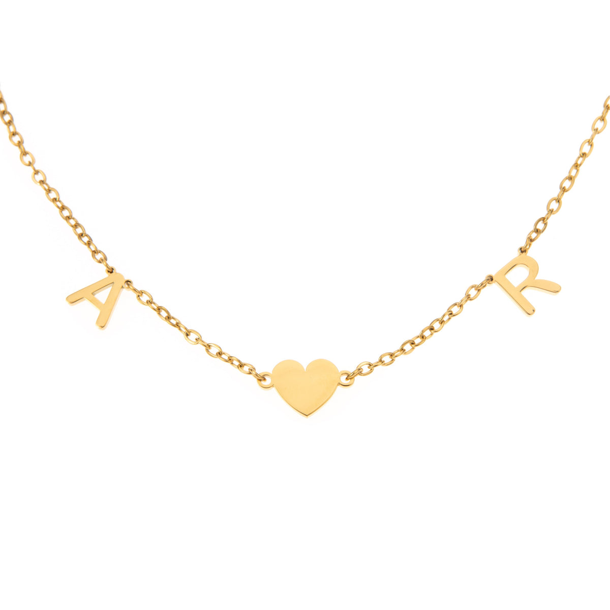 Personalised Love Initials Necklace