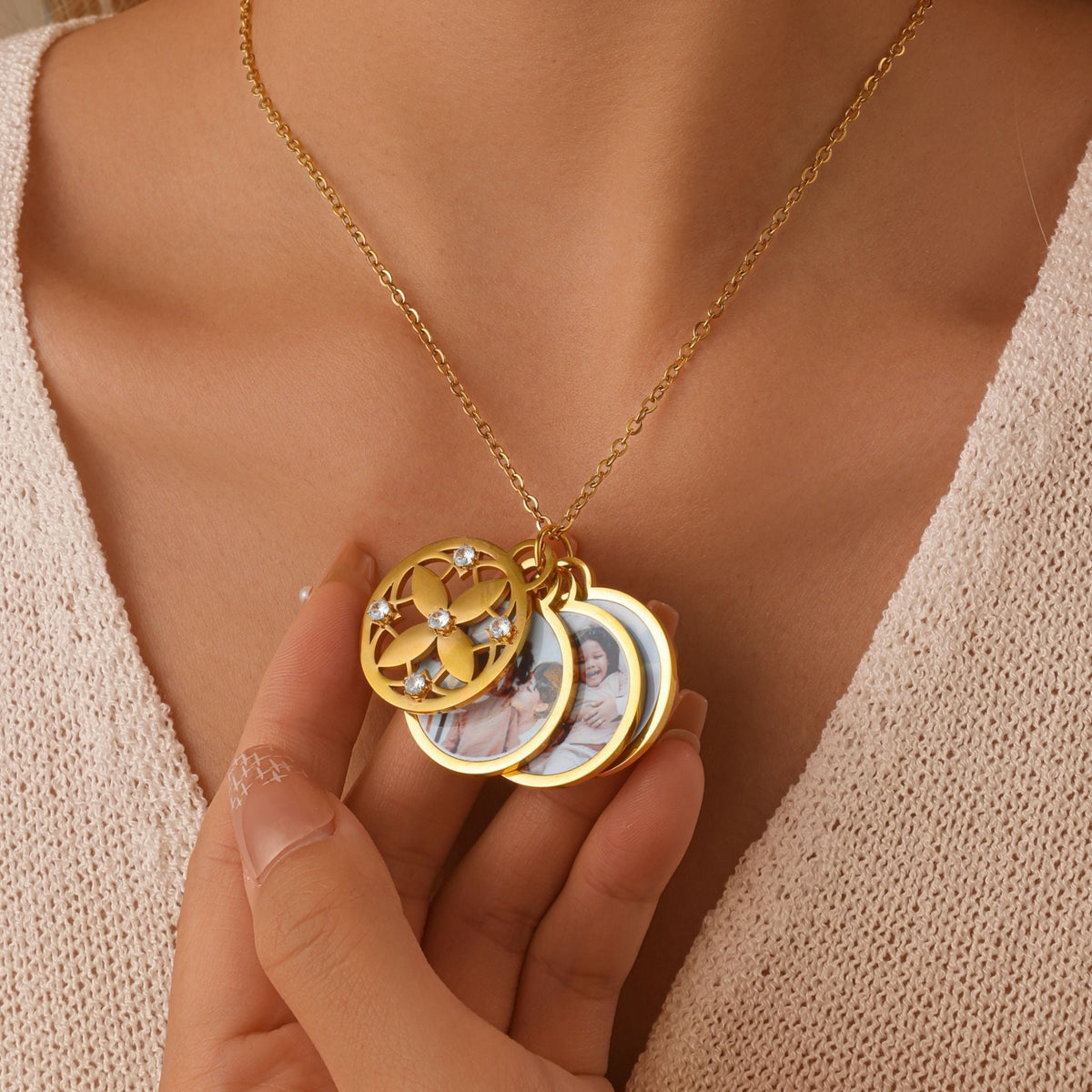 Personalised Photo Memory Locket Necklace
