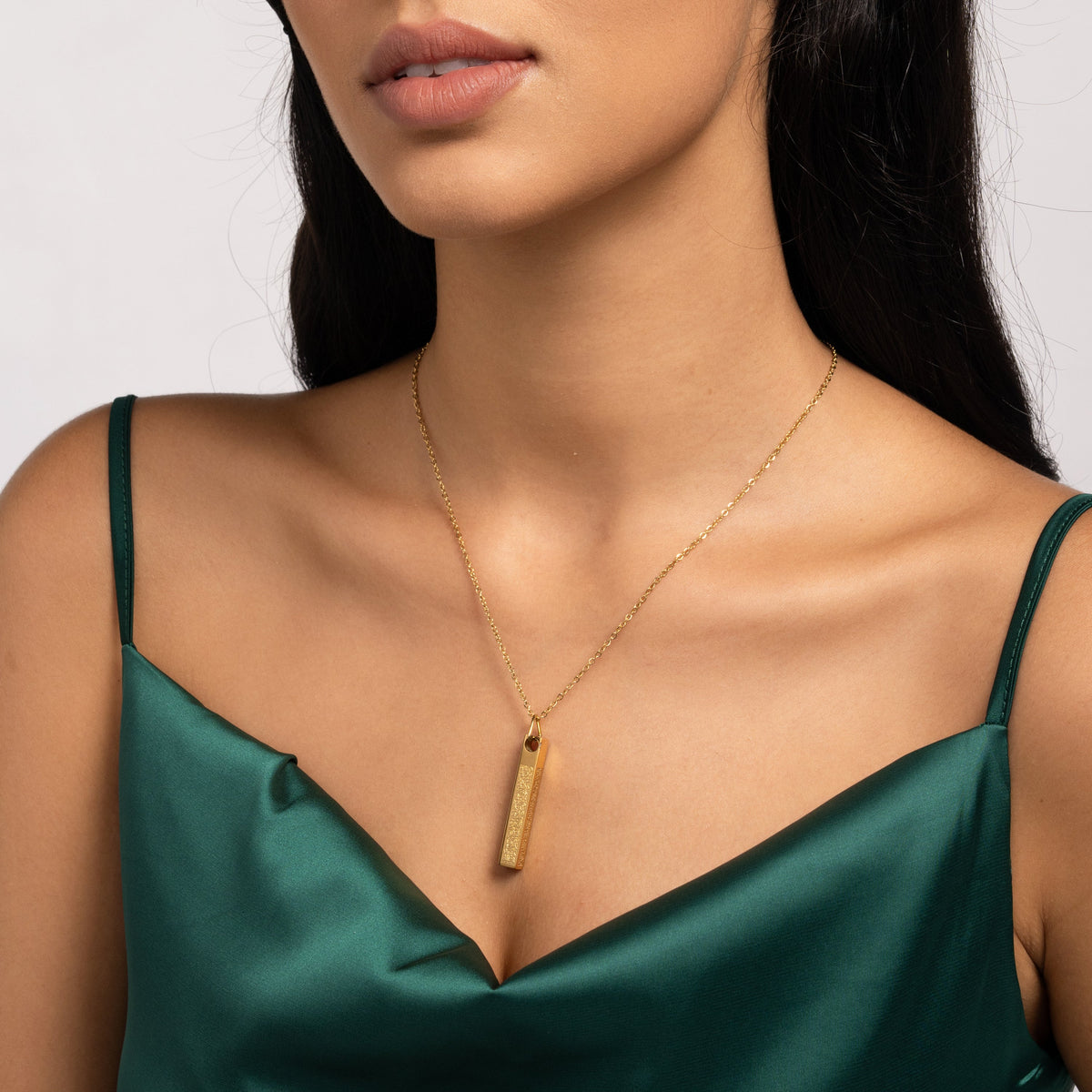 3D Ayatul Kursi Islamic Pendant