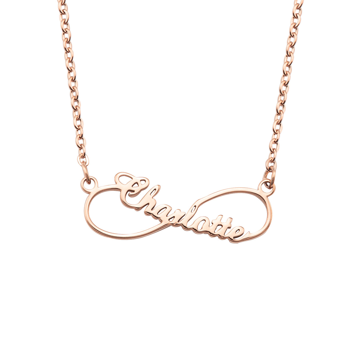 Personalised Infinity Name Necklace