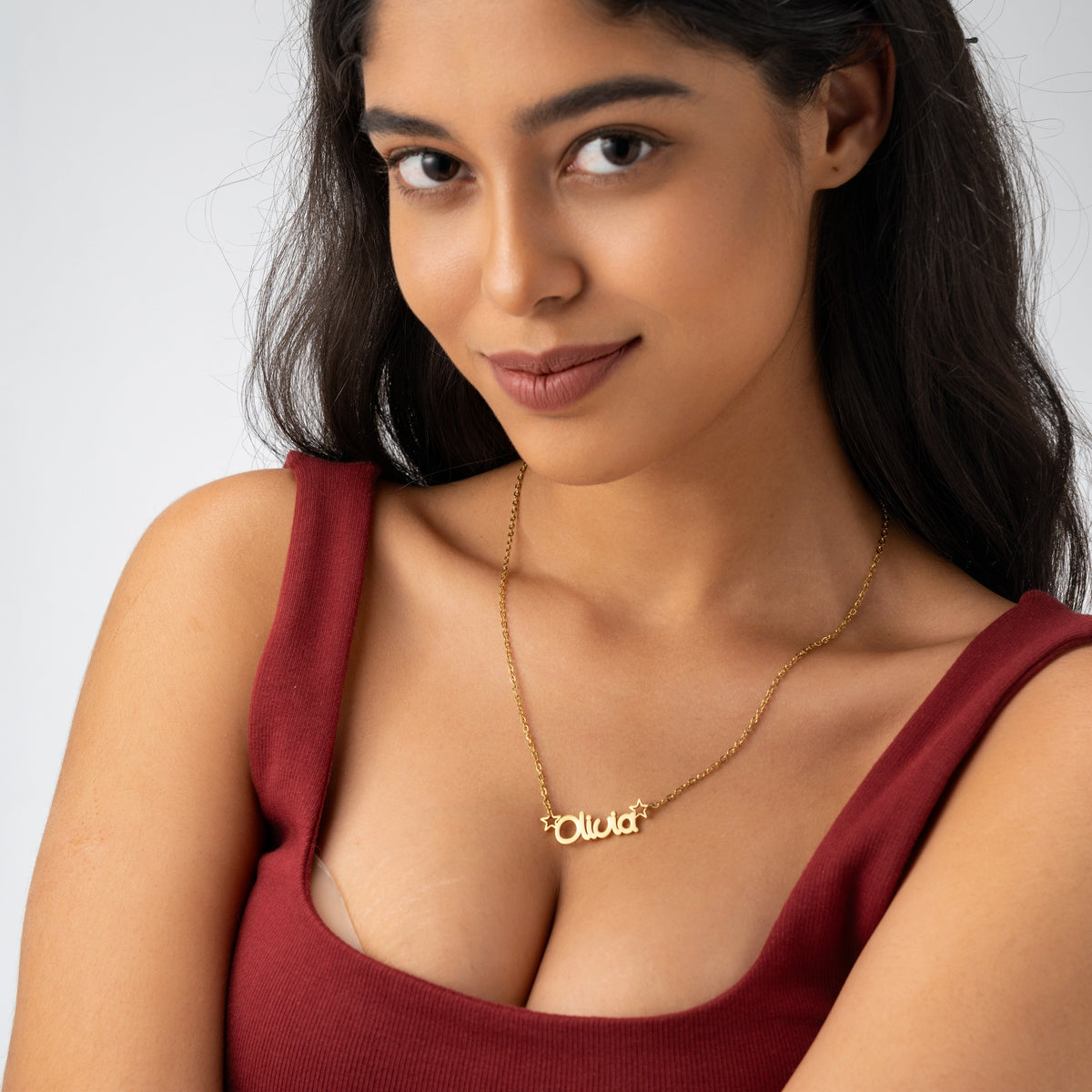 Personalised Star Name Necklace