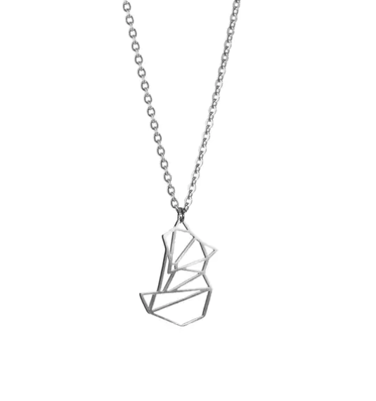 Origami Fox Necklace