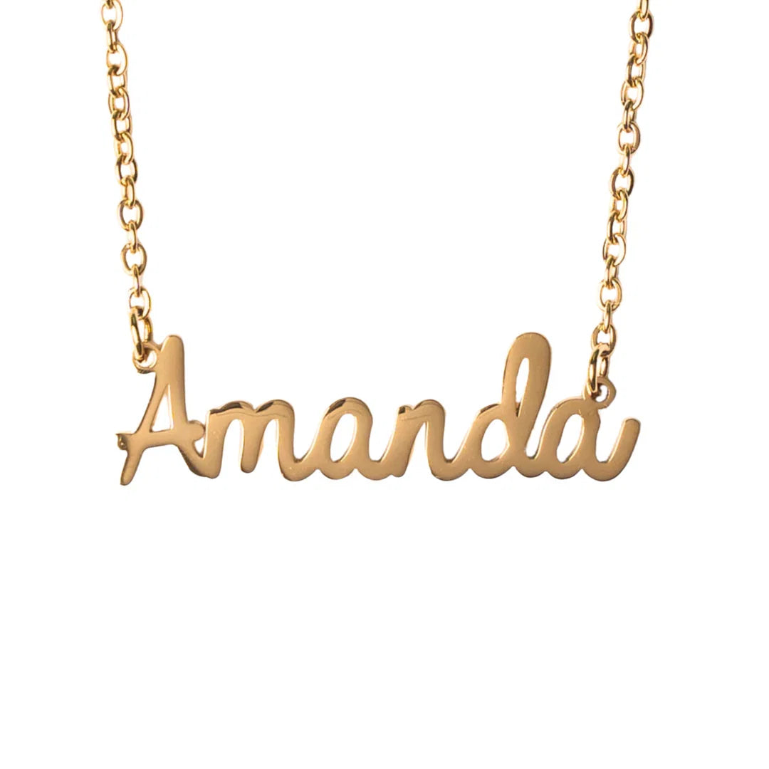 Personalised Cursive Name Necklace