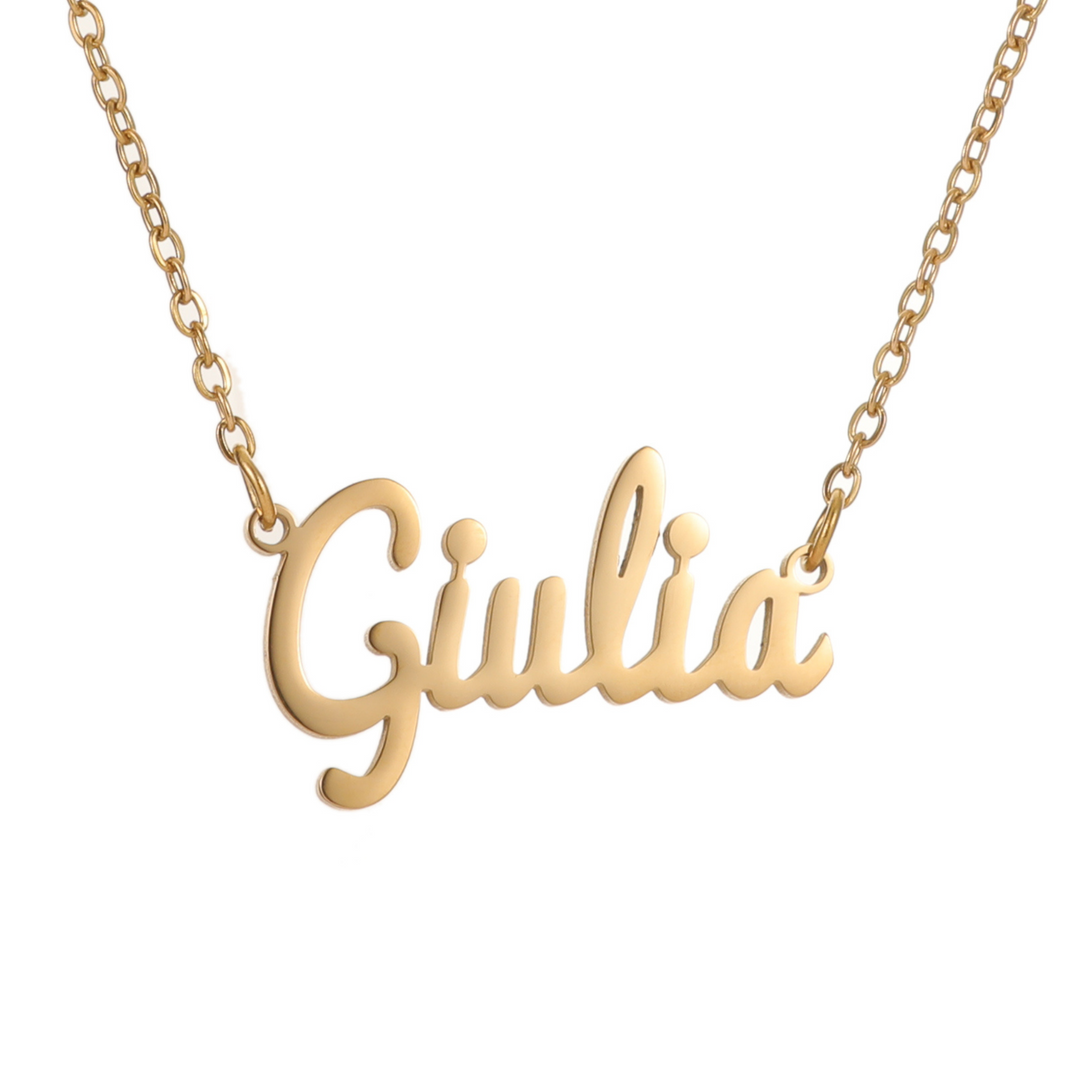 Teenage Name Necklace