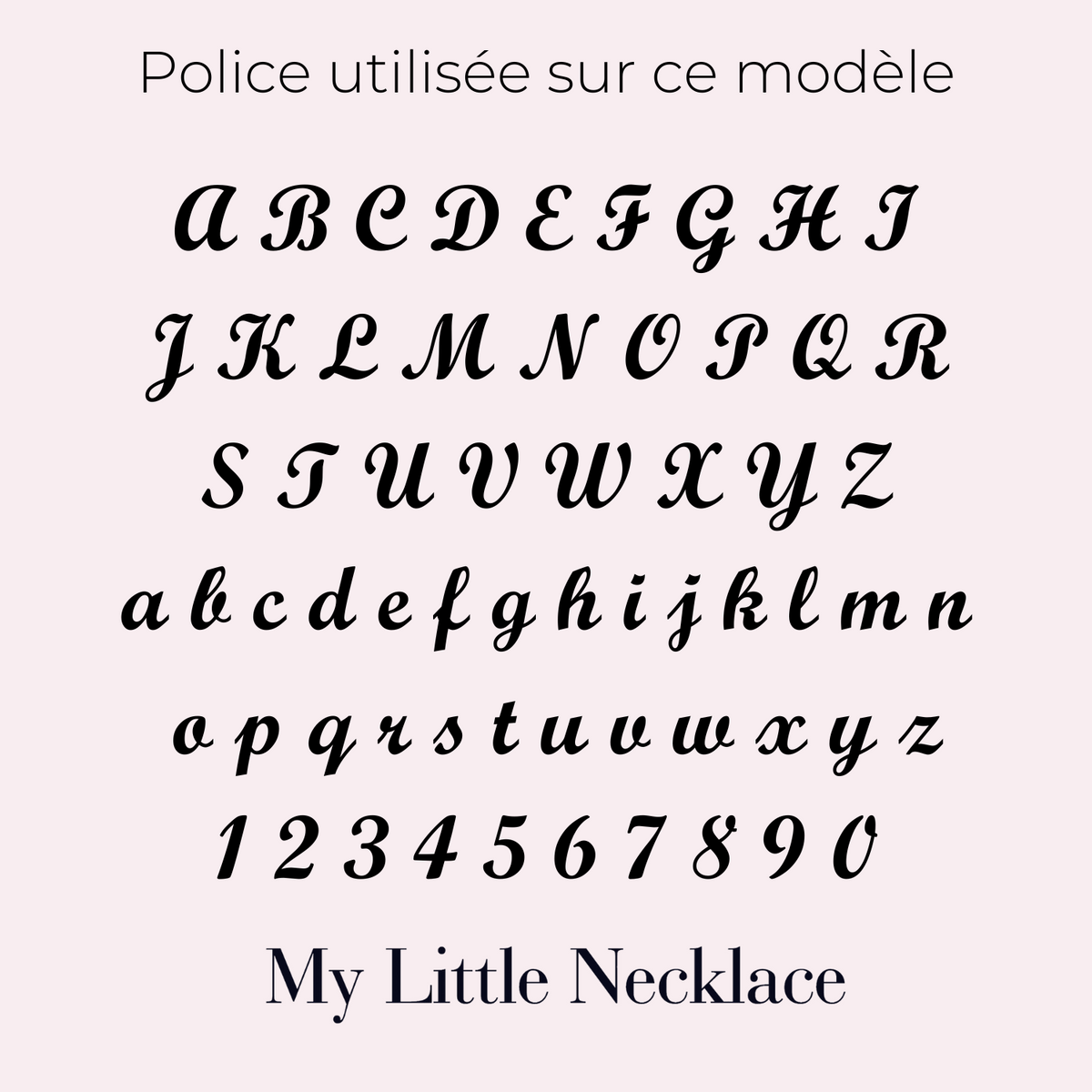 Personalised Four Name Infinity Necklace