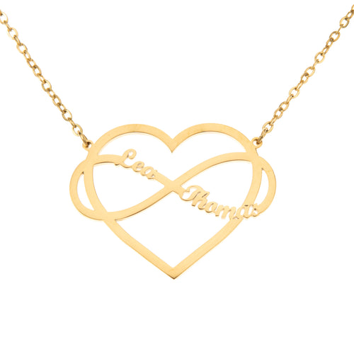 Herz & Unendlich Personalisierbare Kette
